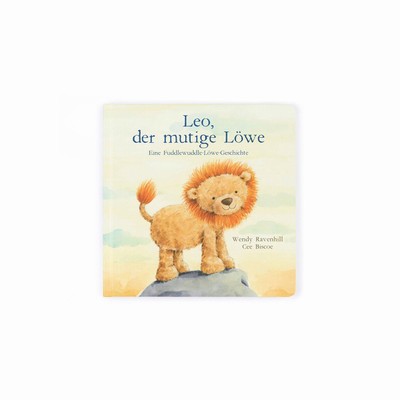 Jellycat Leo, Der Mutige Löwe Buch Books New Zealand | FUTBC6235